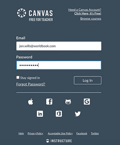 uspf.instructure|instructure canvas log in.